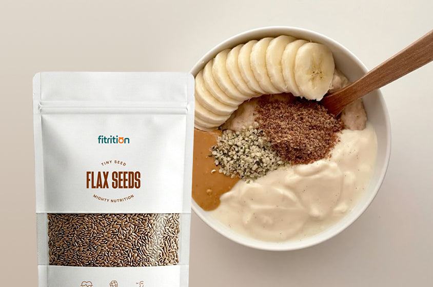 Creamy Banana Flax Yogurt Bowl Recipe: A Delicious Way to Eat Flax Seeds Daily