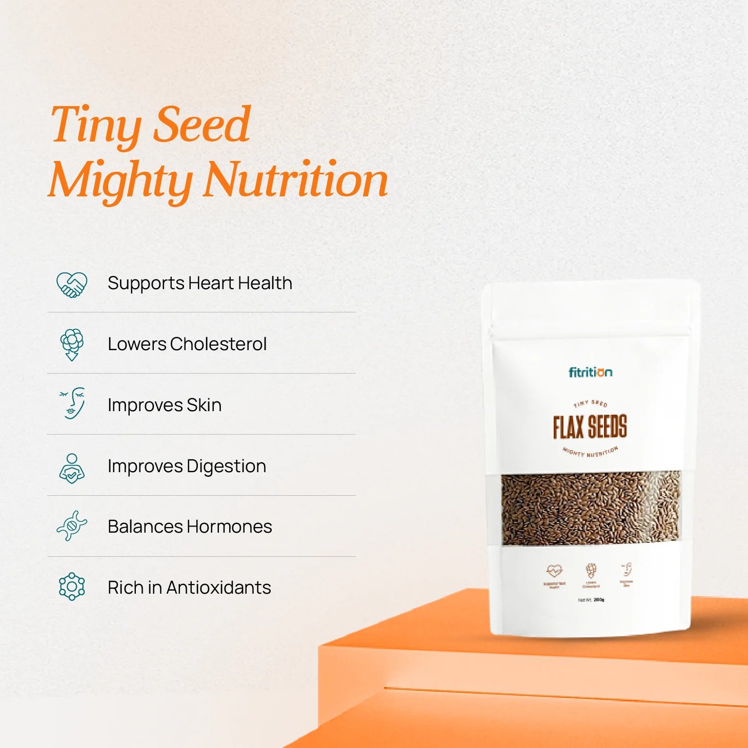 Flax seeds benefits including heart health, lower cholesterol, hair nourishment, and hormonal balance