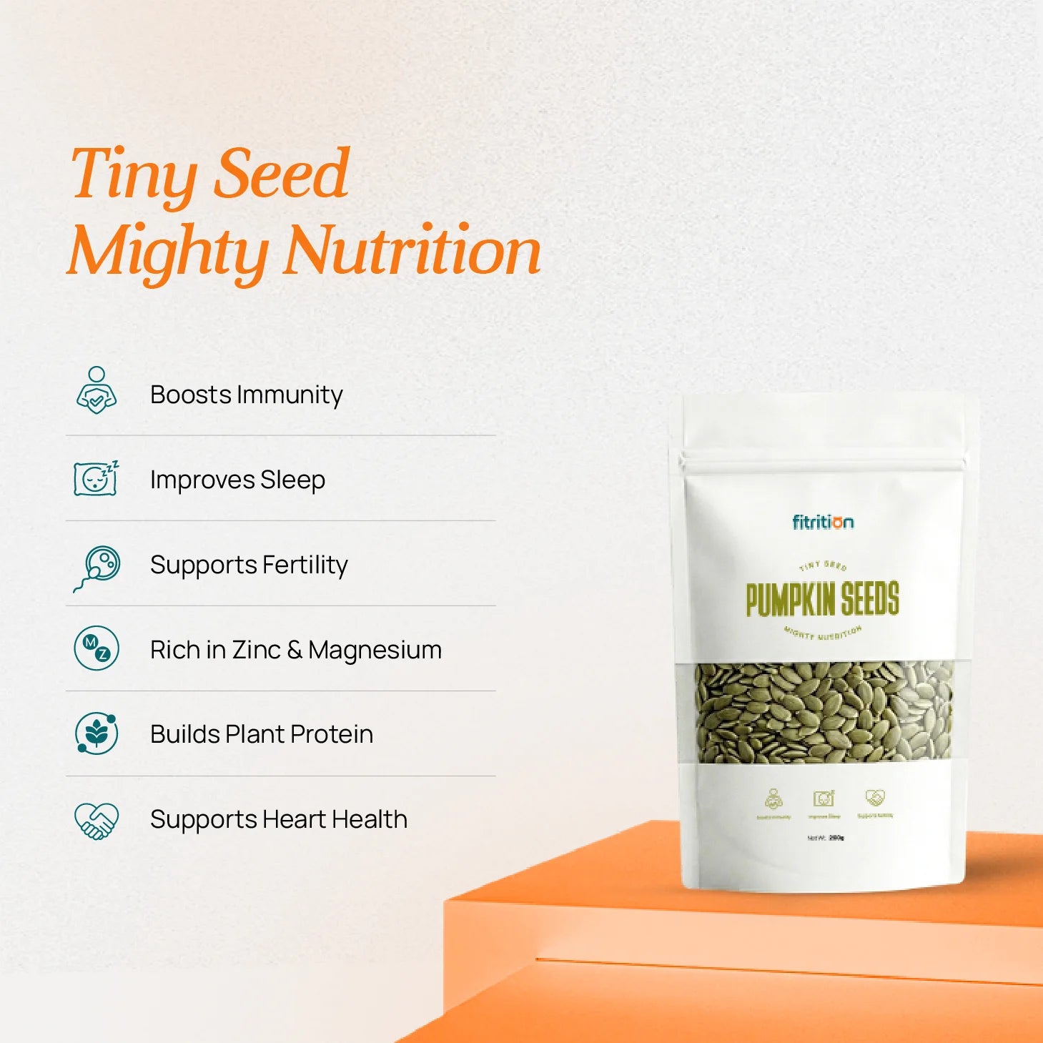 Pumpkin seeds benefits including immunity boost, sleep support, fertility, and weight loss